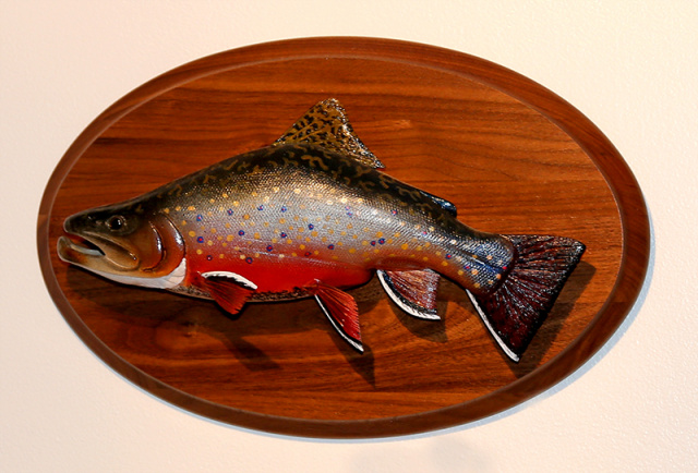 Brook Trout Plaque - 14" x 9"